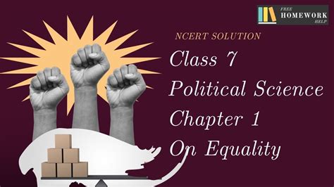 Ncert Class 7 Political Science Chapter 1 Solution