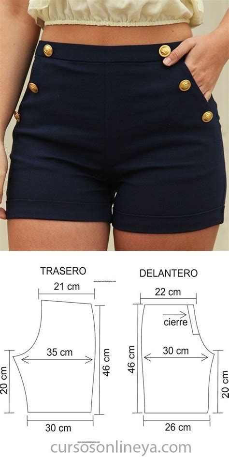 Aprende A Confeccionar Short De Mujer Con Patrones Artofit