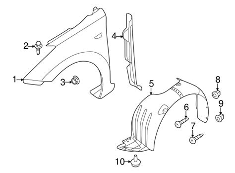 2014-2016 Hyundai Elantra Fender Liner 86811-3Y500 | OEM Parts Online