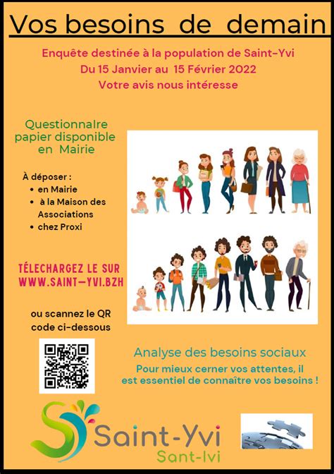 Analyse Des Besoins Sociaux Mairie De Saint Yvi