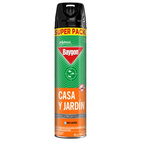 Insecticida Baygon Aerosol Casa Y Jard N Cc