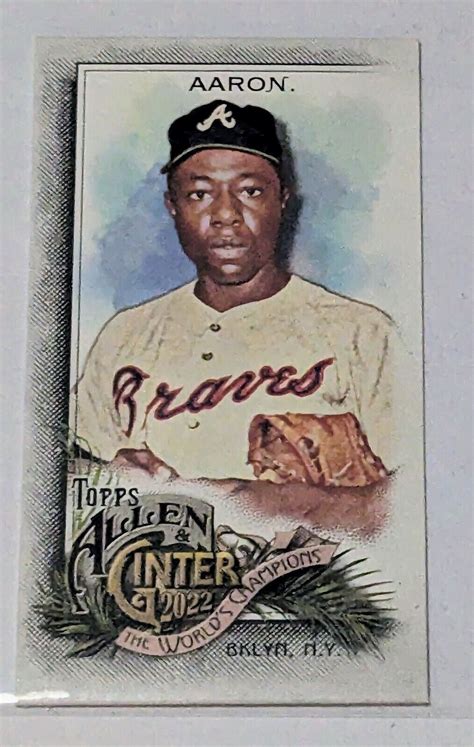 Topps Allen Ginter Mini Hank Aaron For Sale Online Ebay