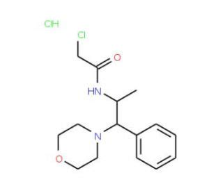 2 Chloro N 1 Methyl 2 Morpholin 4 Yl 2 Phenylethyl Acetamide