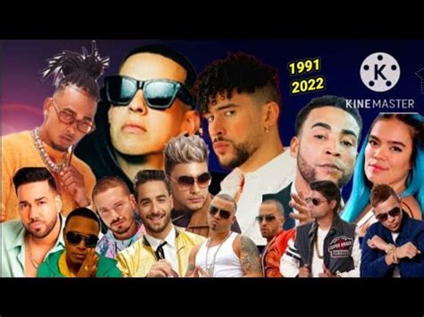 EVOLUCIÓN DEL REGGAETON 1991 2022 YouTube