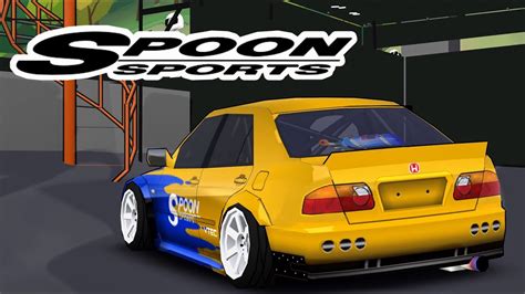 Fr Legends Livery Honda Civic Spoon Spoort YouTube