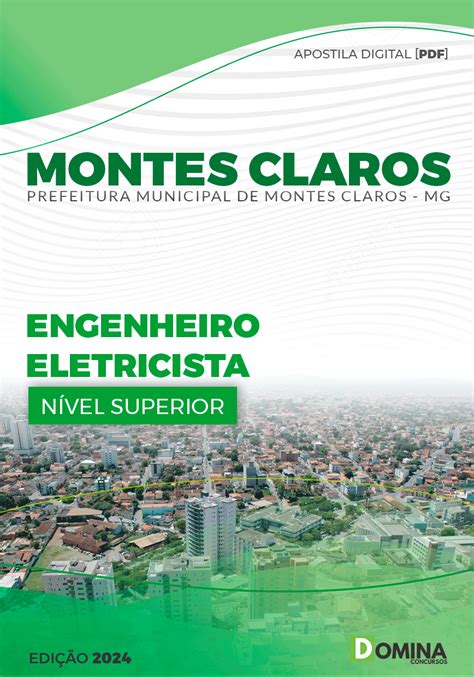 Apostila Pref Montes Claros MG 2024 Engenheiro Eletricista