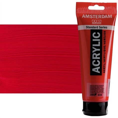 Amsterdam Standard Series Acrylic Paint Naphthol Red Deep Ml Tube