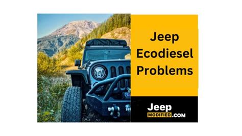 Jeep Ecodiesel Problems (Common Issues)