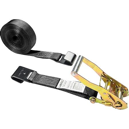 US Cargo Control Flat Hook Ratchet Strap Ratchet Tie Down 2 Inch X