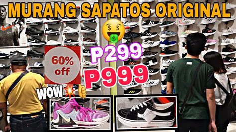 MAY MURANG SAPATOS DITO 60 0FF ORIGINAL SHOES YouTube