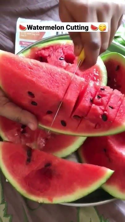 Viral Trendingshorts 😋 Watermelon 🍉cutting🍉😋foodlover Koi To Support Karo Youtube