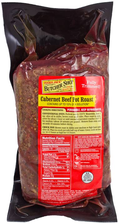 Cabernet Beef Pot Roast 599 649lb Pot Roast Beef Pot Roast Beef