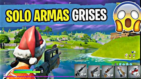 GANARE Solo CON Armas GRISES FORTNITE CLANTNT YouTube