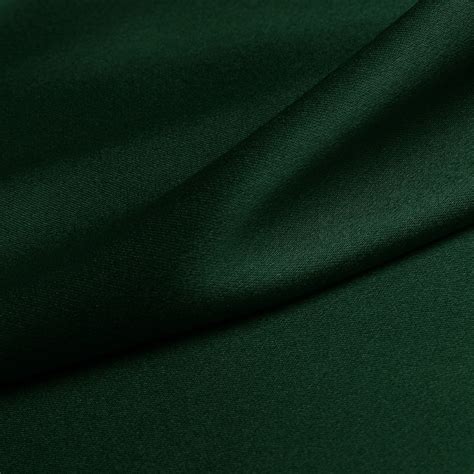 Pure Color Silk Dark Green Fabric Stretch Silk Satin Designer Etsy