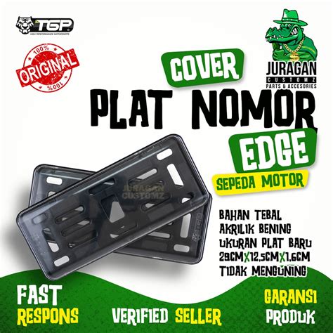 Jual Cover Plat Nomor Edge Tempat Plat Nomor Bingkai Plat Nomor