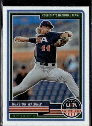 Panini Usa Baseball Stars Stripes Hurston Waldrep Ebay