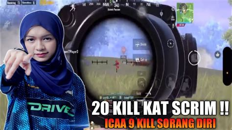 Icaa Nak Join Team Mana 20 Kill Kat Scrim Ica 9 Kill Sorang Diri