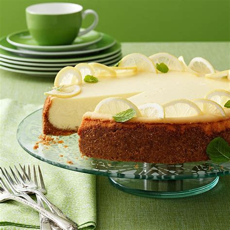 Lemon Dream Cheesecake Recipe | Taste of Home