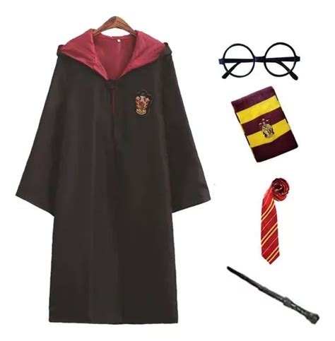 Capa De Cosplay De Harry Potter Corbata Bufanda Varita M Meses