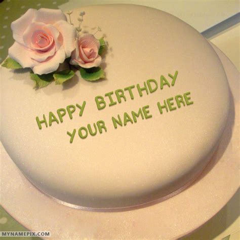 Superb Birthday Cake With Name