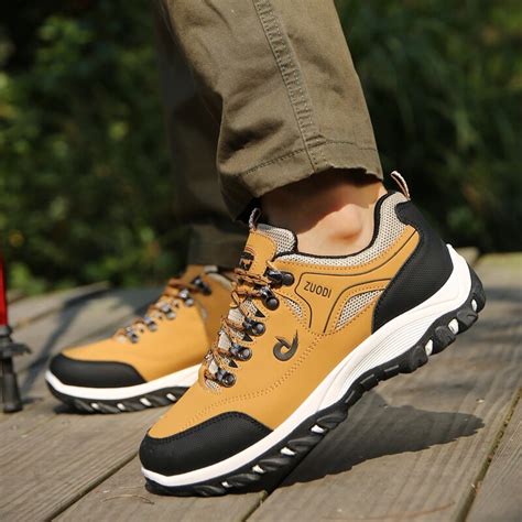 Hiking Shoes Men Sneakers Large Size Trekking Shoes - 2024