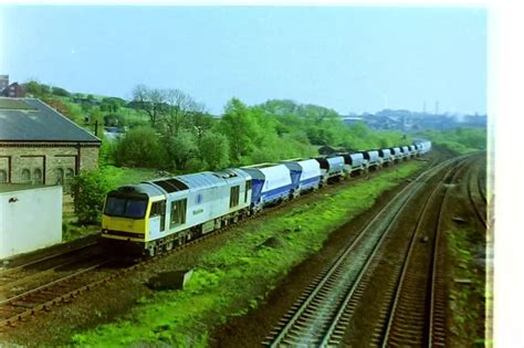 35mm Railway Colour Negative Class 60 076 At Clay Cross £195 Picclick Uk