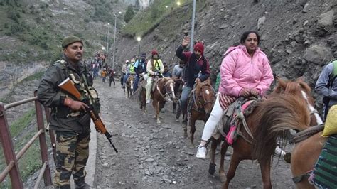 Amarnath Yatra 2023 Deployment Security Forces Will Start Week 60