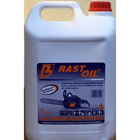 Aceite Rastoil Engrase Cadenas 5l Soutelana