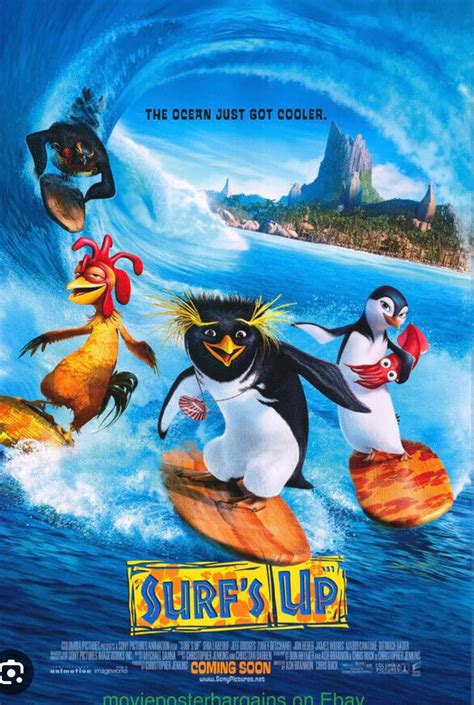 Amazon SURFS UP 2007 Original Authentic Movie Poster 27x40