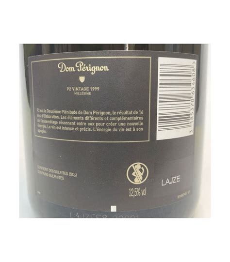 Champagne Dom P Rignon Blanc Vintage Pl Nitude Coffret