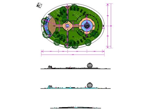 Glorieta Y Monumento A La Vida En AutoCAD CAD 2 36 MB Bibliocad