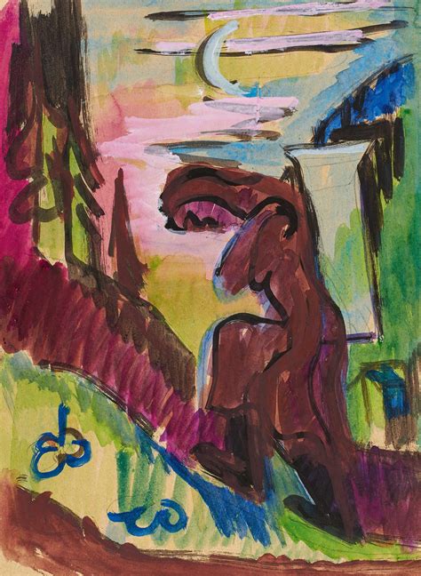 Modern Post War Contemporary Ernst Ludwig Kirchner B Uerin Eine