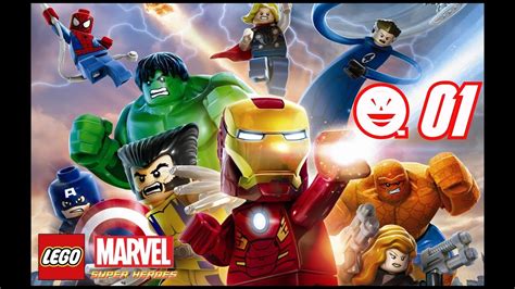 Lets Play Lego Marvel Super Heroes 01 Youtube