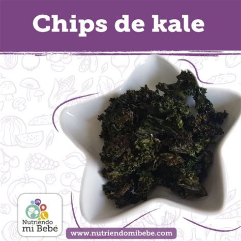 Nutriendo mi Bebé Recetas Chips de Kale