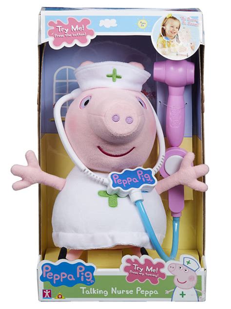 Zona Juguetes Diversi N M Xima Peppa Pig Peppa Enfermera Peluche