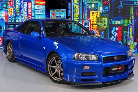 Nissan Skyline Gt R R34 V Spec Ii Bayside Blue Rhd 2022 Ua