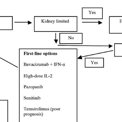 Recommended Treatment Decision Algorithm For Metastatic Renal Cell Download Scientific Diagram