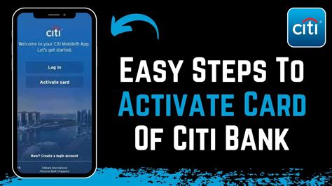 Citibank How To Activate Card Online Youtube