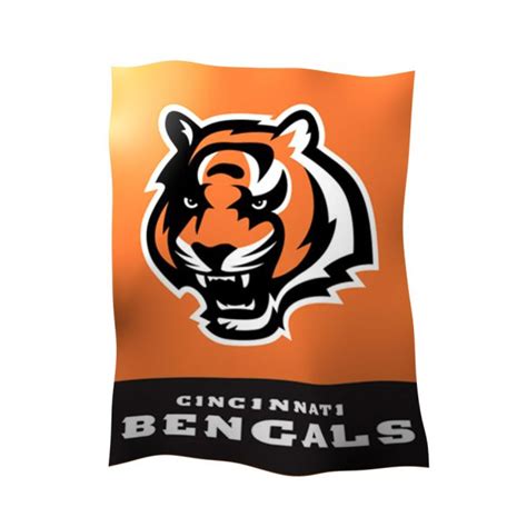 Cincinnati Bengals Polyester 2 Sided Banner