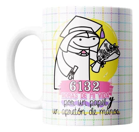 Plantillas Tazas Flork Egresados Sublimar Sexto