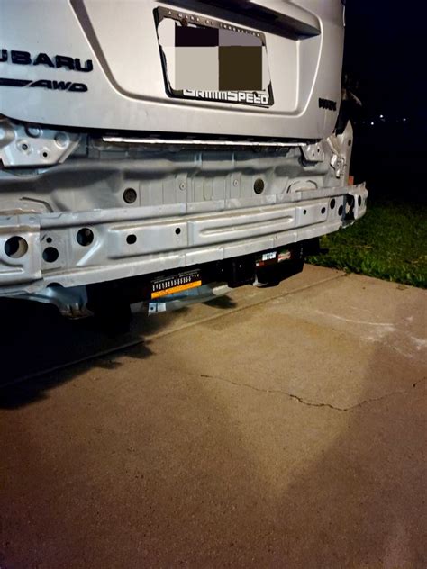 Subaru Wrx Ecohitch Invisi Trailer Hitch Receiver Custom Fit