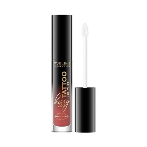 Eveline Kissy Tattoo Lip Tint Długotrwała Pomadka W Płynie 05 Nude