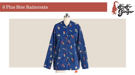 8 Plus Size Raincoats // Best Raincoats for Plus Sizes