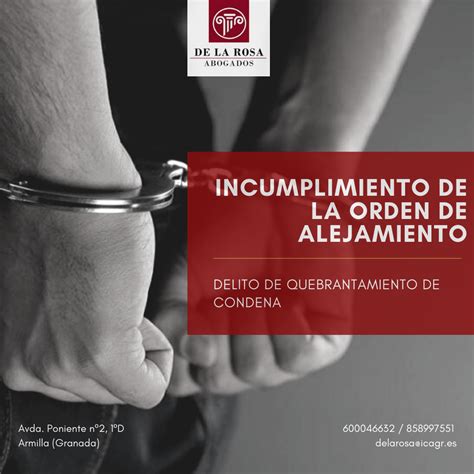 Delito De Quebrantamiento De Condena En Materia De Violencia De Genero By Beatriz De La Rosa