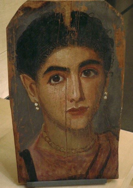 Histoire Des Arts Rombas Seconde Les Portraits Du Fayoum Sont Des