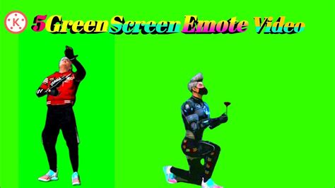 Top 5 Green Screen Emote Video Free Fire Green Screen No Copyright