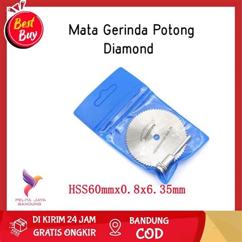 Mata Gerinda Potong Diamond 60mm Circulaw Cutting Disc Mini Grinder