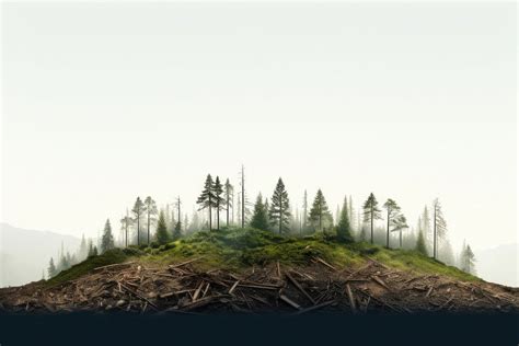 Deforestation wilderness landscape outdoors. AI | Free Photo - rawpixel