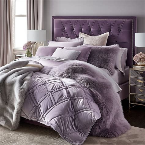 10 Purple and Grey Bedroom Ideas Perfect for a Chic and Soothing ...