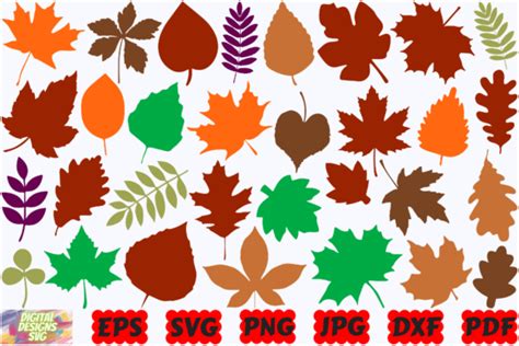 Leaves Svg Leaf Svg Paper Leaves Svg Graphic By